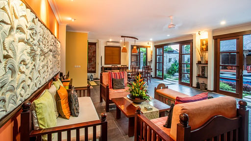 Villa Saffron Living room