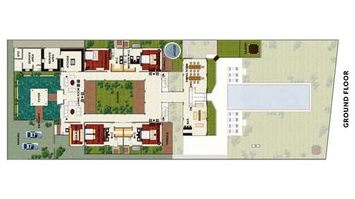 Villa Saujana Floor plan