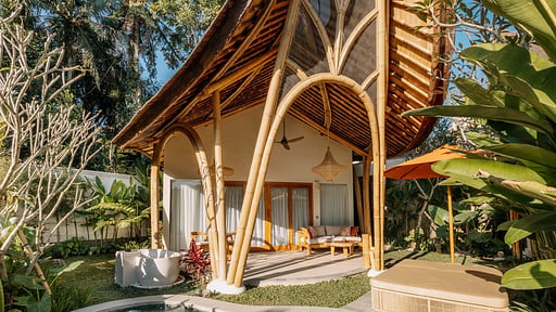 Villa Seriska Ubud Terrasse