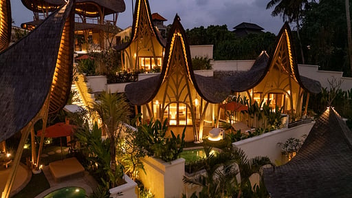 Villa Seriska Ubud Photos aériennes