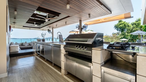 Villa Skyfall Phuket BBQ-Ausrüstung