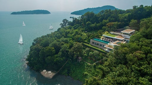 Villa Skyfall Phuket Photos aériennes