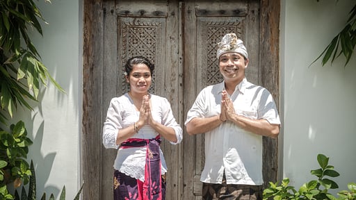 Villa Sungai Raja Villa staff
