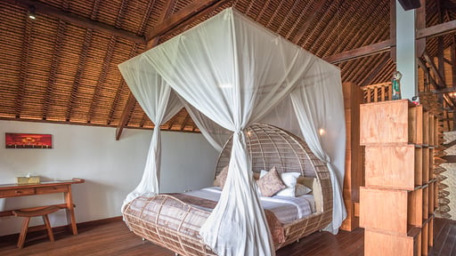 Villa Sungai Raja Camera da letto 1