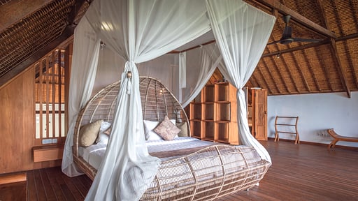 Villa Sungai Raja Camera da letto 1