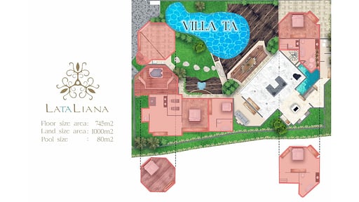 Villa TA Схема помещений