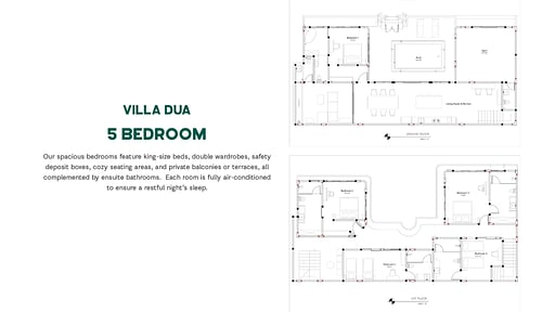 Villa The Urban Retreat Complex Floor plan