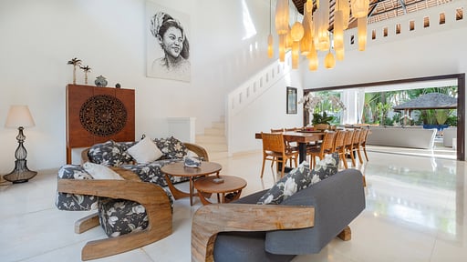 Villa Tjitrap Living room 2