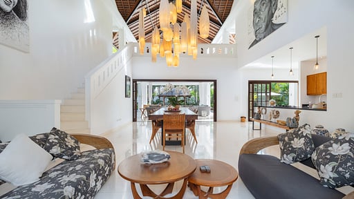 Villa Tjitrap Living room 2