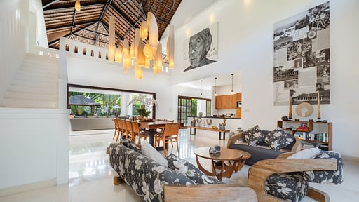 Villa Tjitrap Living room 2