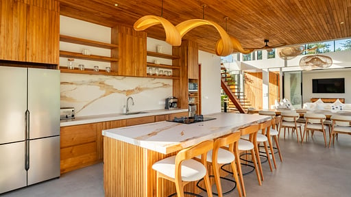 Villa Ulu Mimpi Indah Kitchen