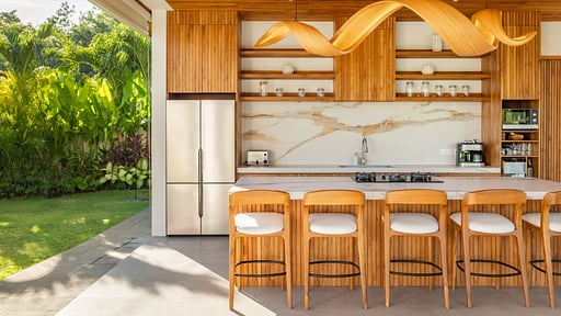 Villa Ulu Mimpi Indah Kitchen