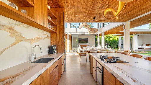 Villa Ulu Mimpi Indah Kitchen
