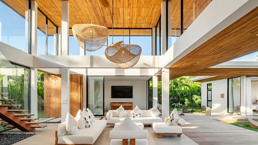 Villa Ulu Mimpi Indah Living room