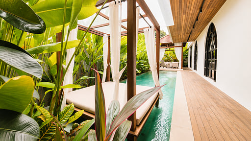 Villa Umah Jeng Alessia Swimming pool
