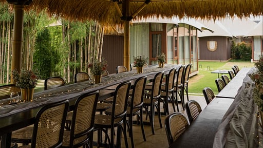 Wildflower Estate Dining area