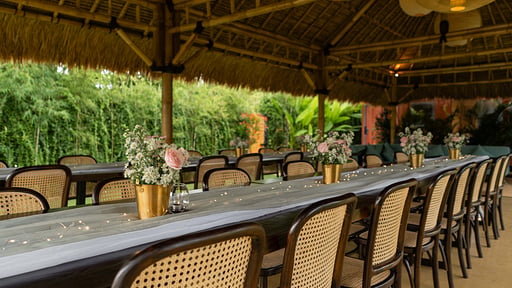 Wildflower Estate Dining area