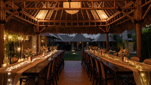 Wildflower Estate Dining area