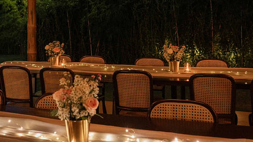 Wildflower Estate Dining area