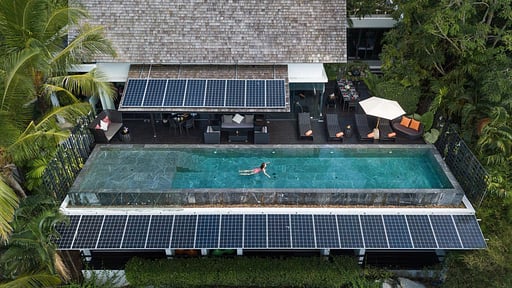Villa Yang Foto drone