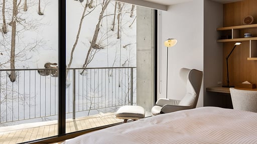 Yamakei Yotei Creekside Penthouse Four Bedroom Bedroom 1