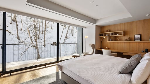 Yamakei Yotei Creekside Penthouse Four Bedroom Bedroom 1