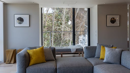 Yamakei Yotei Penthouse Four Bedroom Living room