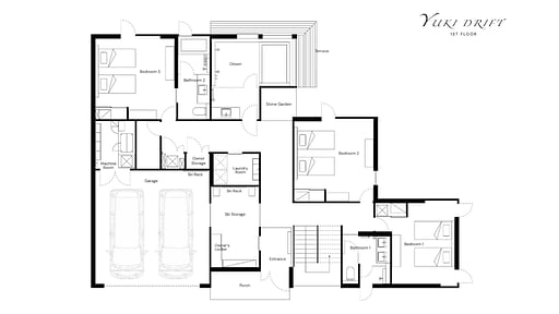 Yuki Drift Chalet Floor plan