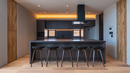Yuki Drift Chalet Kitchen