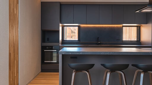Yuki Drift Chalet Kitchen