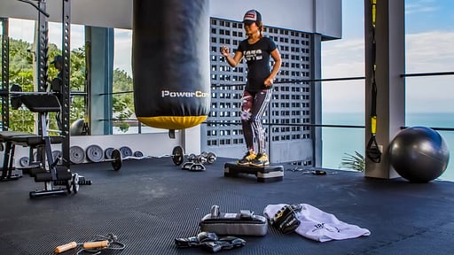 180 Samui Fitnessraum