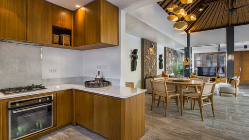 A Villa in Seminyak Kitchen