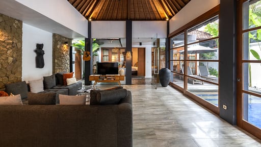 A Villa in Seminyak Living room