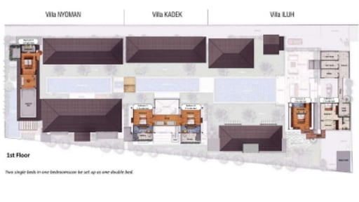 Abaca Villas Floor plan