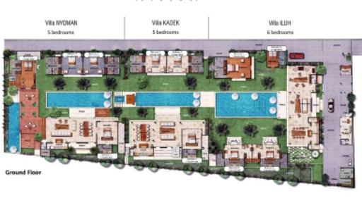 Abaca Villas Floor plan
