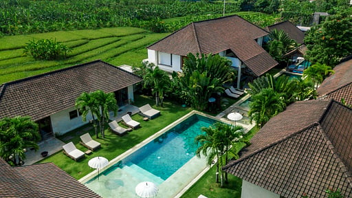 Abaca Villas Drone pictures