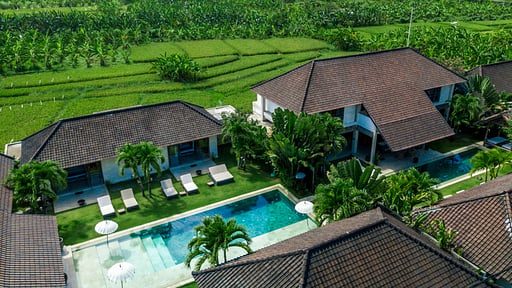 Abaca Villas Drone pictures