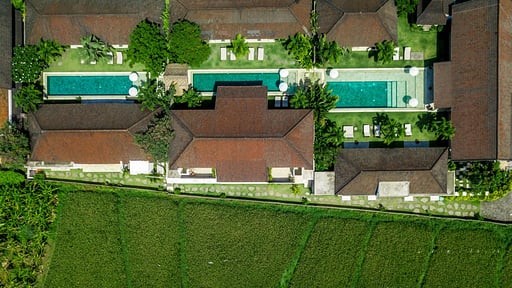 Abaca Villas Drone pictures