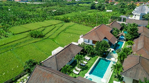 Abaca Villas Drone pictures