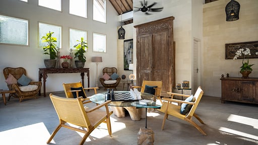 Abaca Villas Living room 1