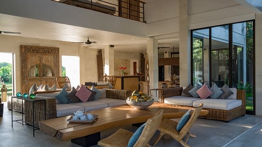 Abaca Villas Living room 2