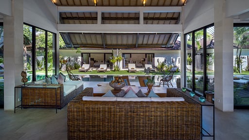 Abaca Villas Living room 2