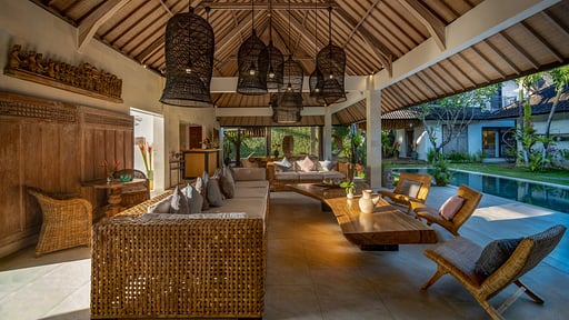 Abaca Villas Living room 3