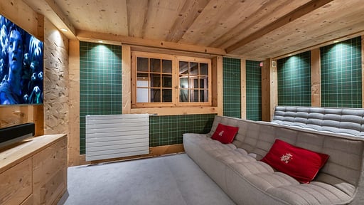 Chalet Adalta Media room