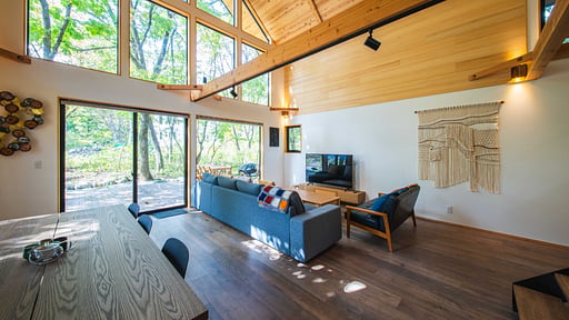 Aerial Chalet Salon