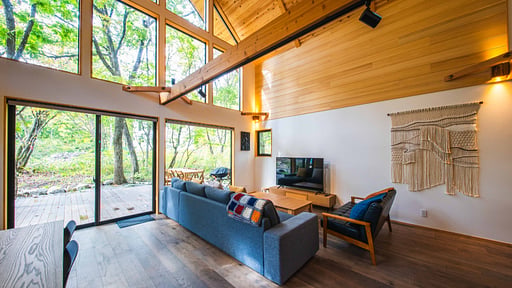 Aerial Chalet Salon