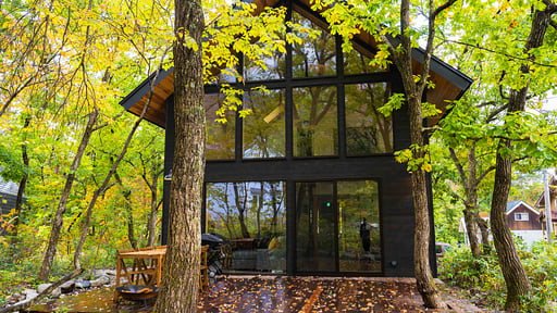 Aerial Chalet Autres