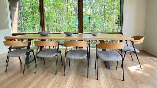 Ahiru Chalet Dining area