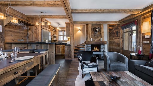 Chalet Ajacour Salle à manger
