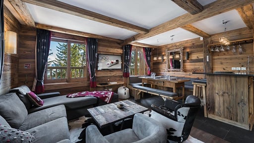 Chalet Ajacour Salon